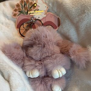 A Little Obsessed “Bunny” Keychain